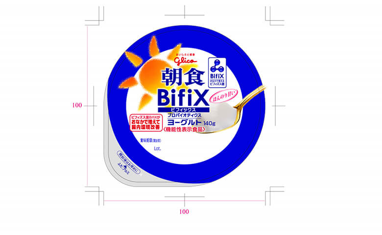 朝食BifiX（ビフィックス）ヨーグルト脂肪ゼロ