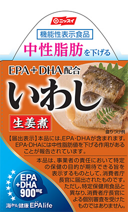 EPA(イーピーエー)+DHA(ディーエイチエー)配合 いわし生姜煮