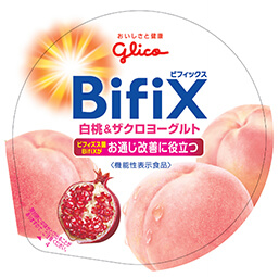 BifiX(ビフィックス)白桃&(アンド)ザクロヨーグルト