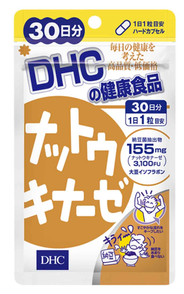 株)DHCのナットウキナーゼ 30日分 のサプリメント情報【健康食品原料