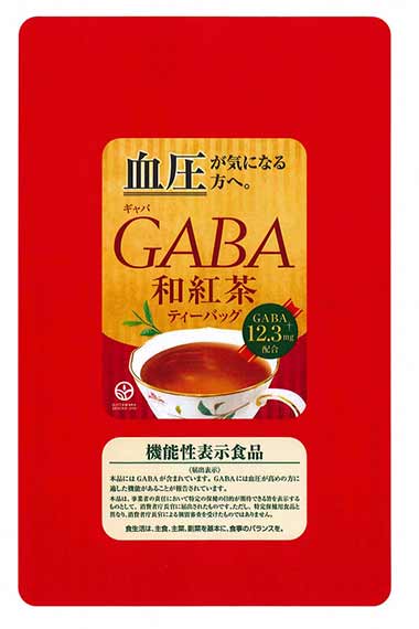 GABA(ギャバ)和紅茶ティーバッグ