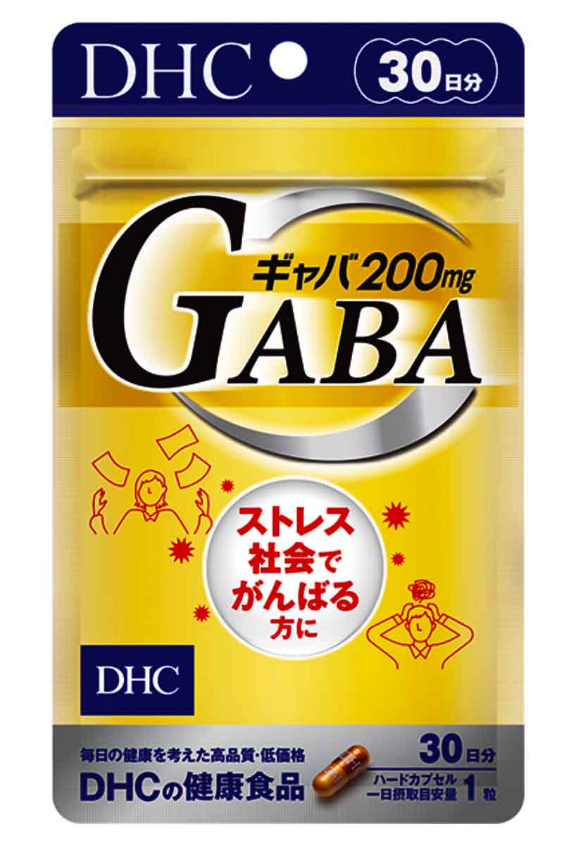 株式会社DHAのギャバ(GABA) 30日分 のサプリメント情報【健康食品原料検索サイトバルバル】
