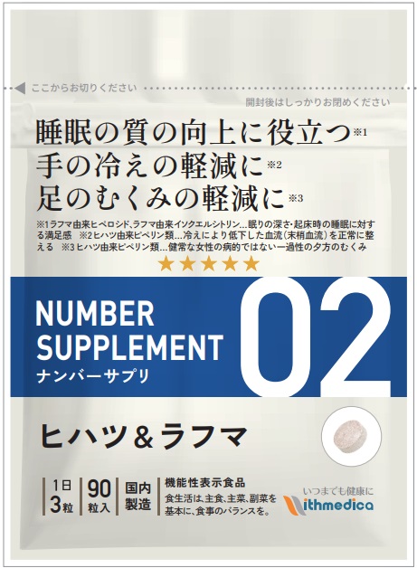 NUMBER SUPPLEMENT(ナンバー サプリメント)ナンバー サプリ 02