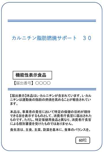 カルニチン脂肪燃焼サポート 30