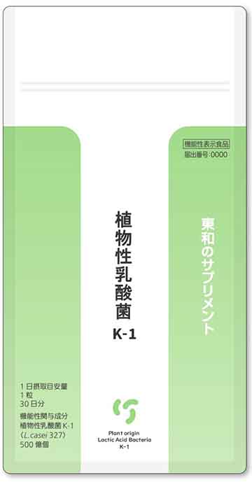 植物性乳酸菌K-1(ケイワン)