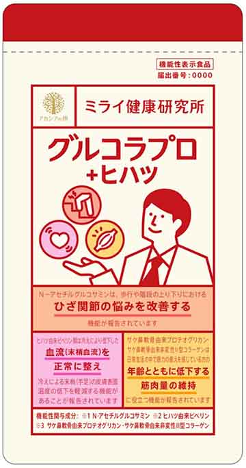 グルコラプロ+(プラス)ヒハツα(アルファ)